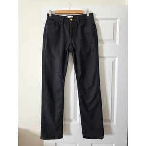 Sid Mashburn Wool Blend Dark Grey Pants 31/32
